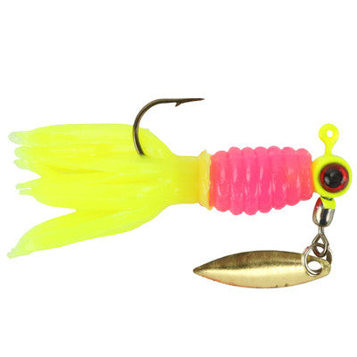 Mr. Crappie Sausage Head Spins Pre-Rigged Crappie Thunder Hot Chicken.com 1
