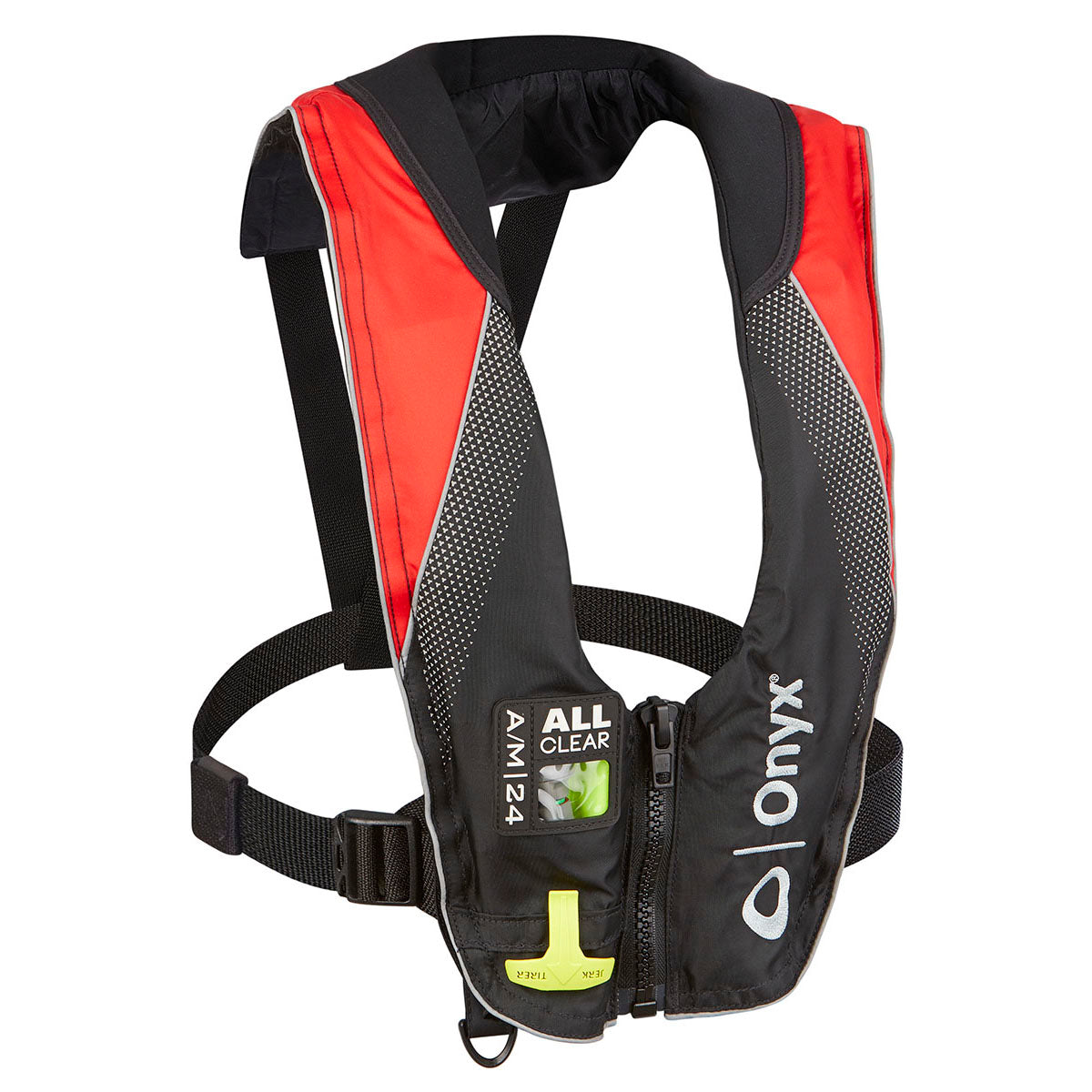Onyx A/M-24 AC IPFD Lf Jckt - Auto/Manual Adult Red