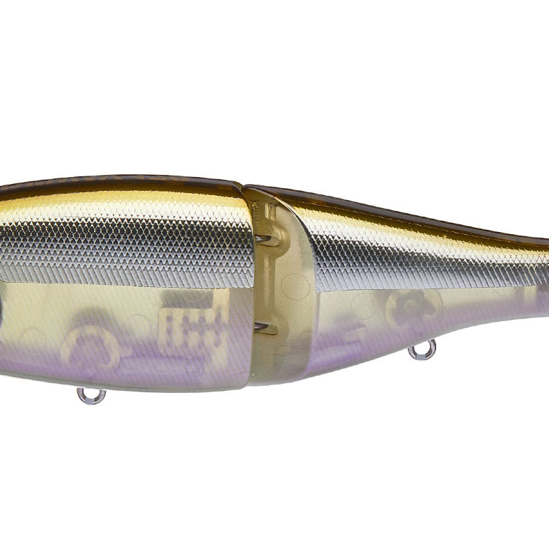 Swimbait Republic Glideway 126 Glide Bait Purple Shiner #7