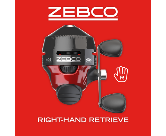 Zebco 404 6'0" 2pc Medium Spincast Combo