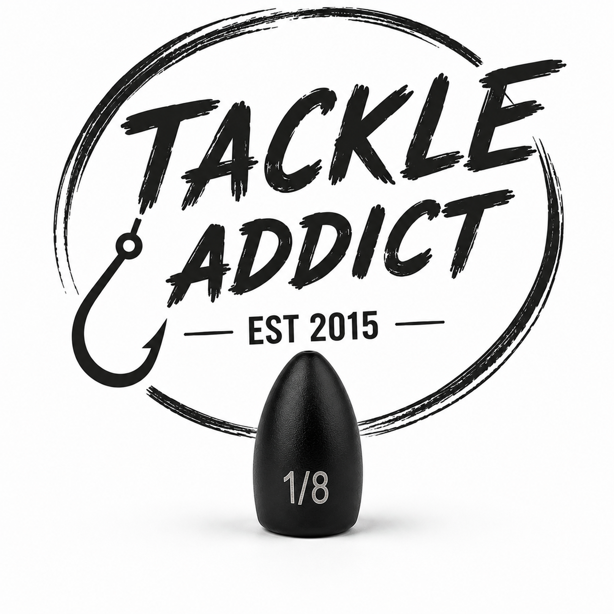 Tackle Addict Tungsten Flipping Weights 1 8oz 10pk