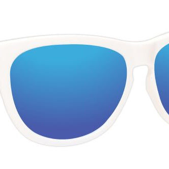 Mini Sunshades Polarized White Cloud 8-12+