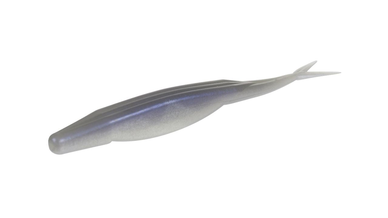 Zoom Super Fluke 6" 6pk Albino 091**