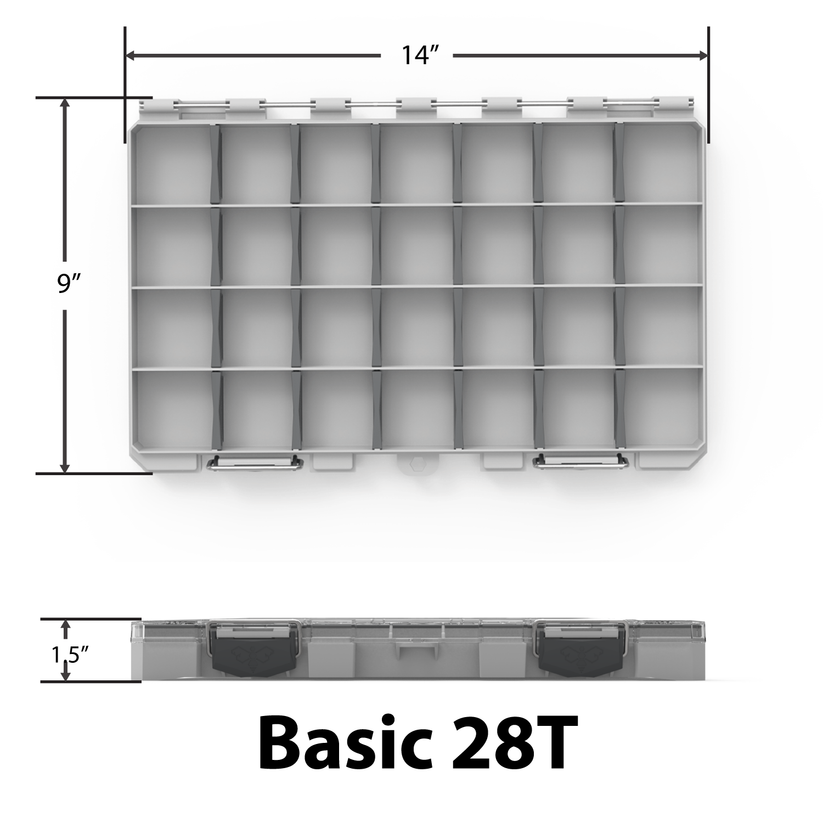 Bubze Basic 28T (Thin) Utility Box