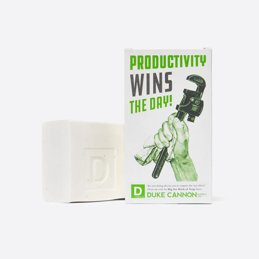 Duke Cannon Big Ass Bar of Soap Productivity