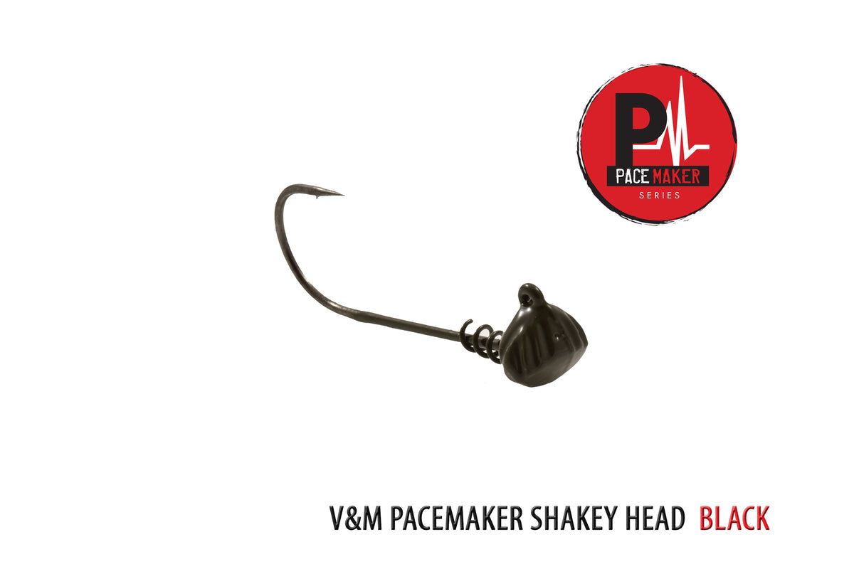 V & M Shakey Head Black