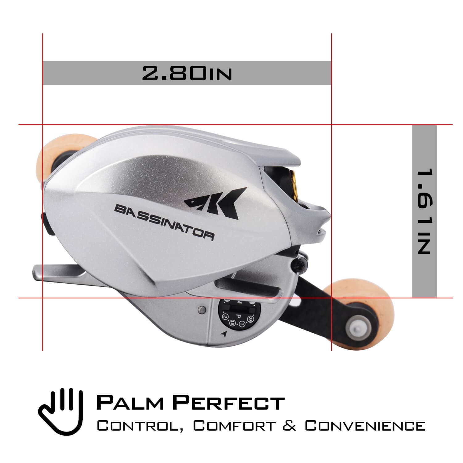 KastKing Bassinator Elite Casting Reel