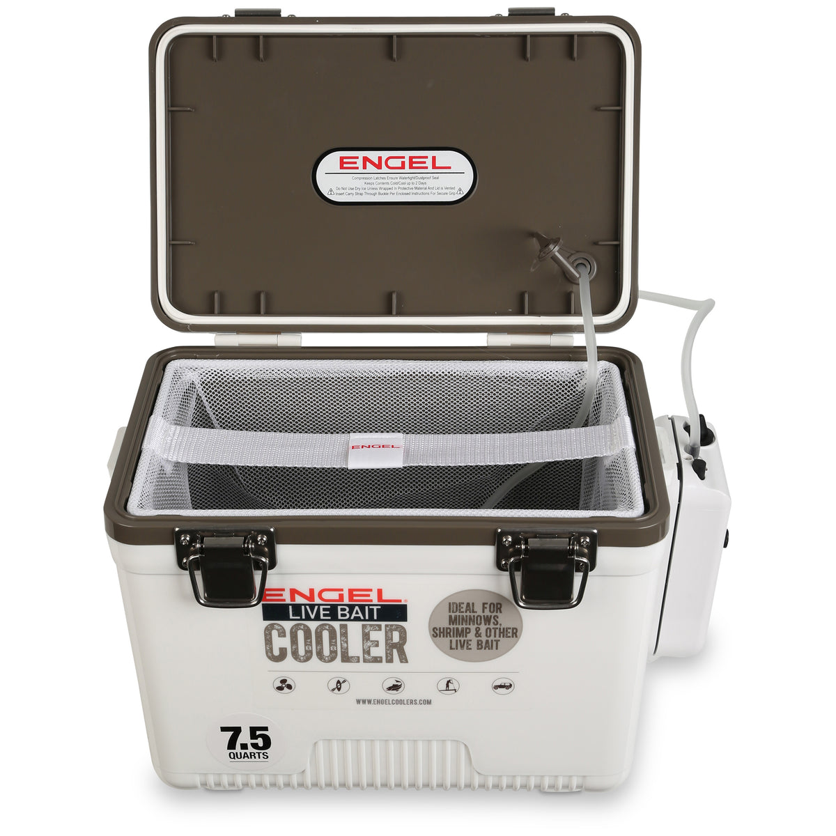 Engel Original 7.5 Quart Live Bait Drybox/Cooler