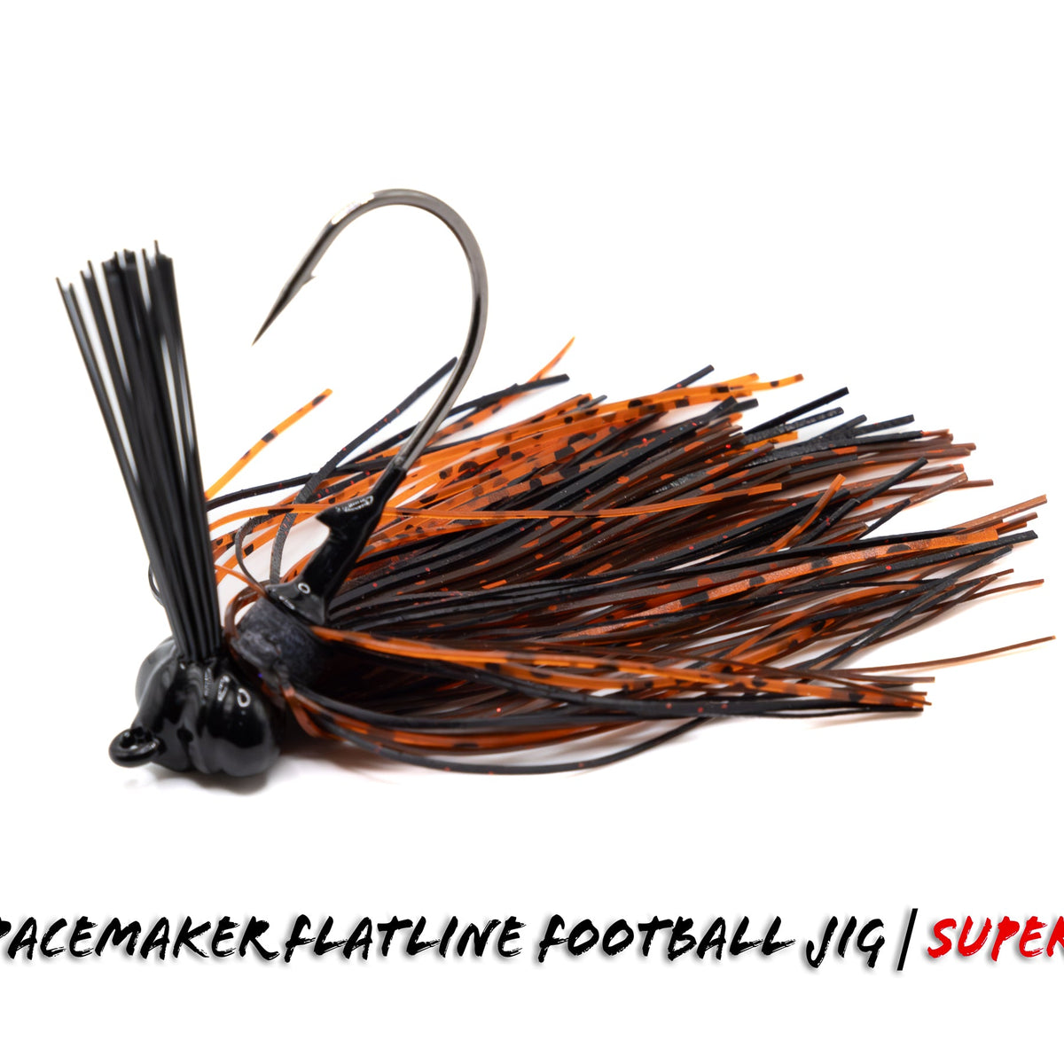 V&M Pacemaker Flatline Football Jig Super Craw