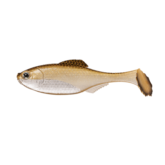 6th Sense Panorama Swimbait - Unrigged Golden Shiner