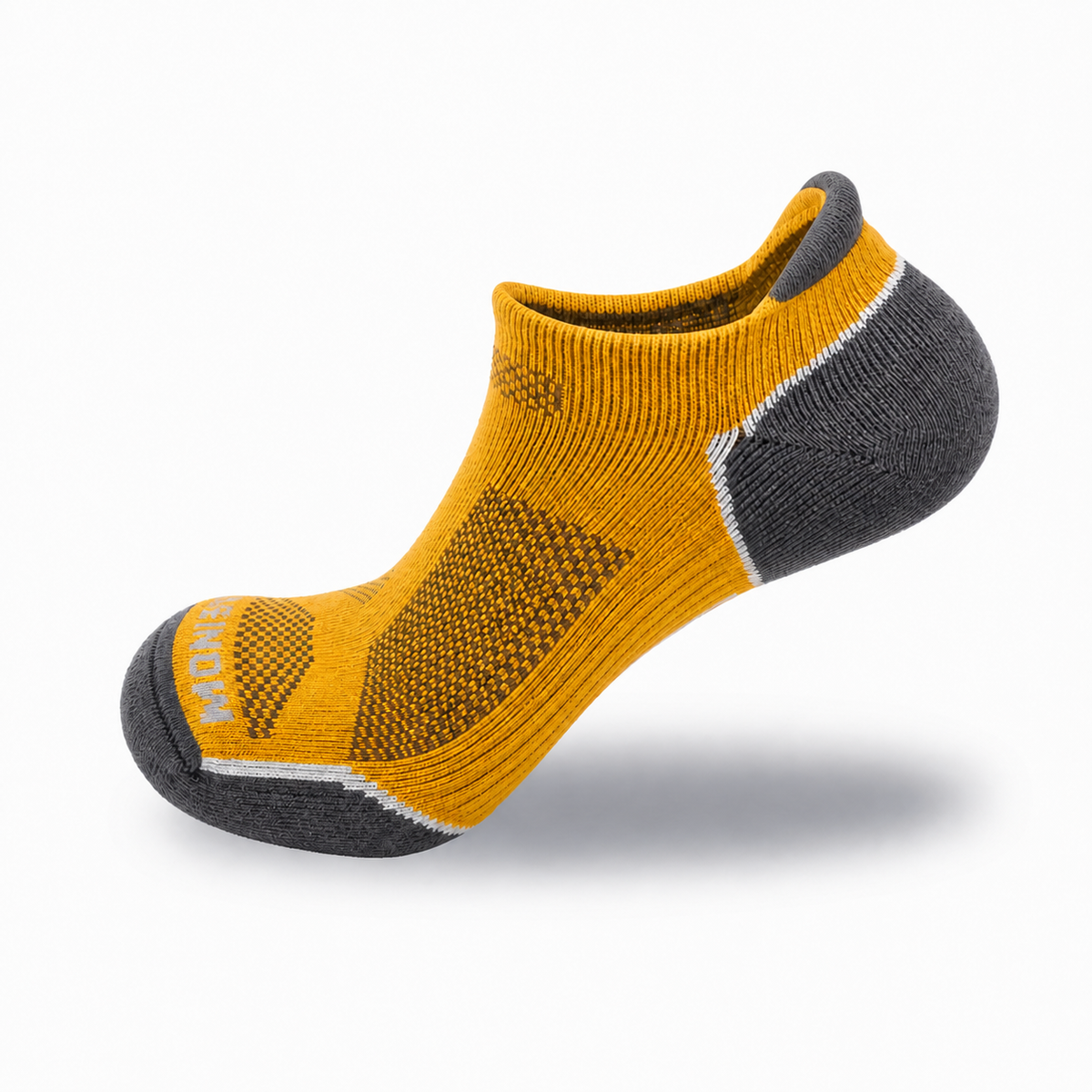 Fish Monkey Guide Series No Show Sock Tangerine