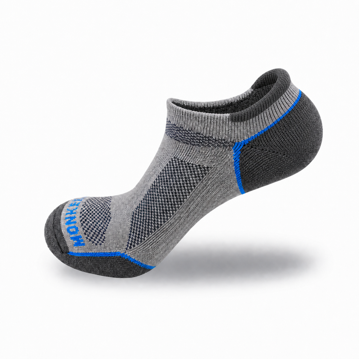 Fish Monkey Guide Series No Show Sock Light Gray