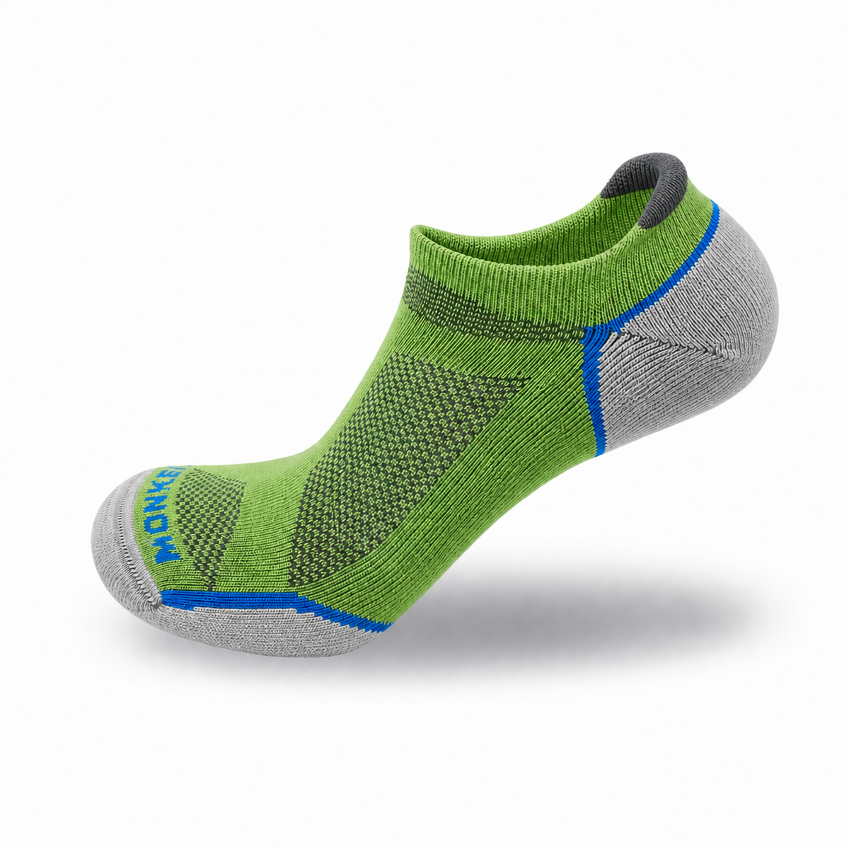 Fish Monkey Guide Series No Show Sock Lime