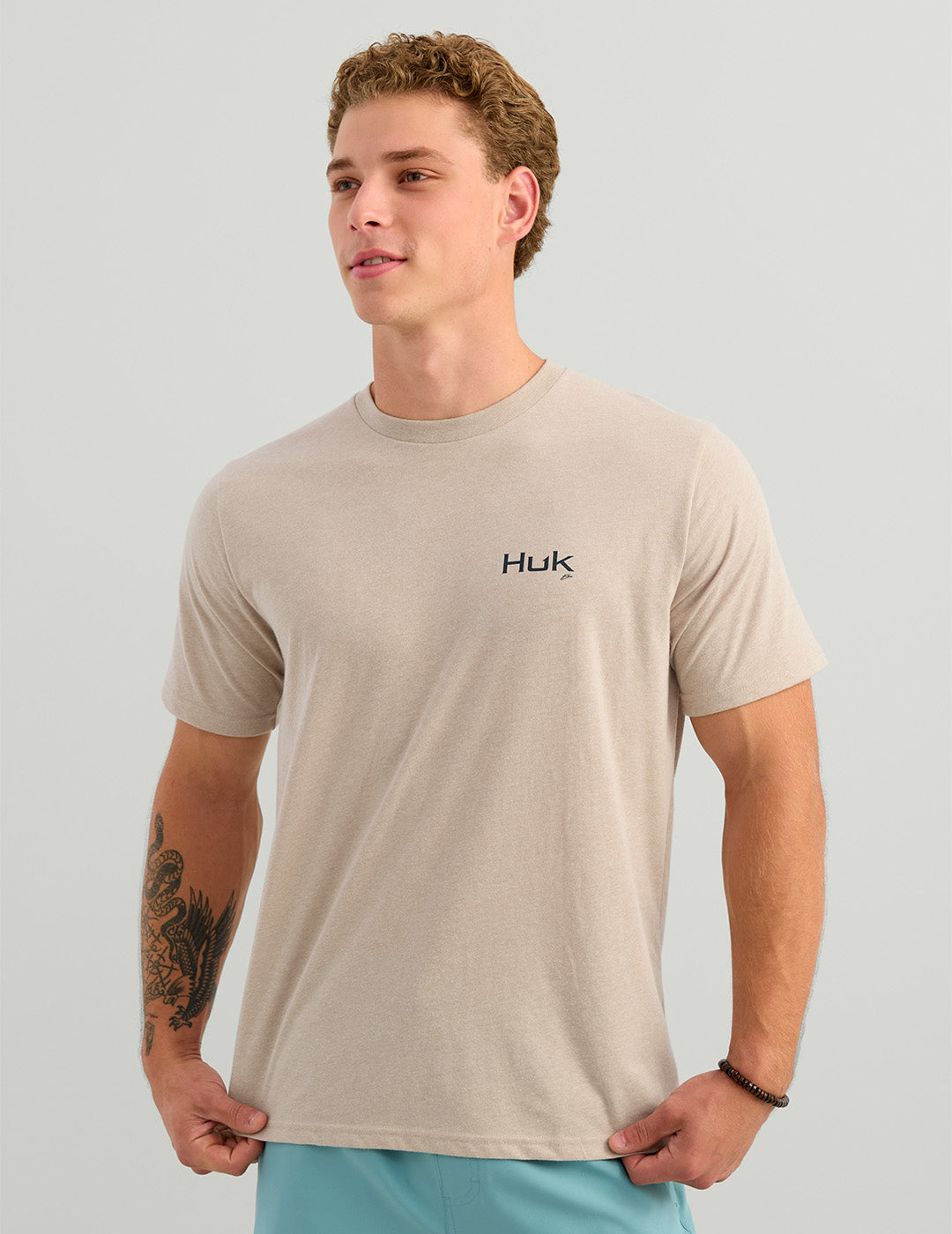 HUK Short Sleeve KC Americana Tee