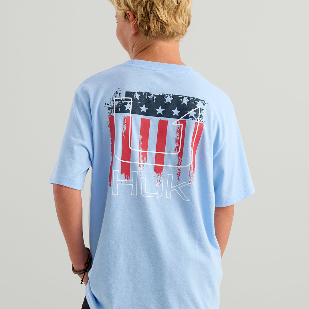 HUK Youth T-Shirts Salute