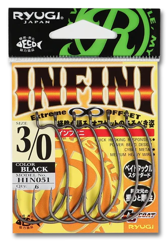 Ryugi Infini Extreme Offset Black Hook