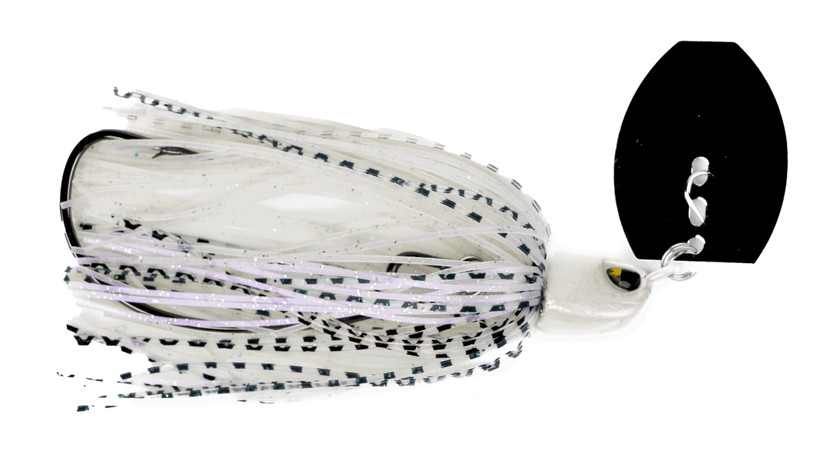 Weedless Vibrating Jig Pearl Shad