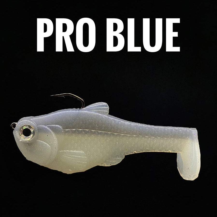 Bull Shad 4.5" Nacho Pro Blue