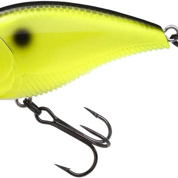 Yo-Zuri 3DB Series 1.5 Squarebill Crankbait 60mm Black Back Chartreuse
