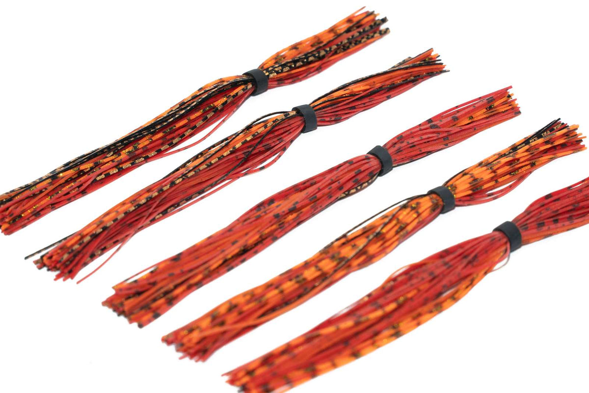 6th Sense Silicone Jig Skirt Rayburn Red