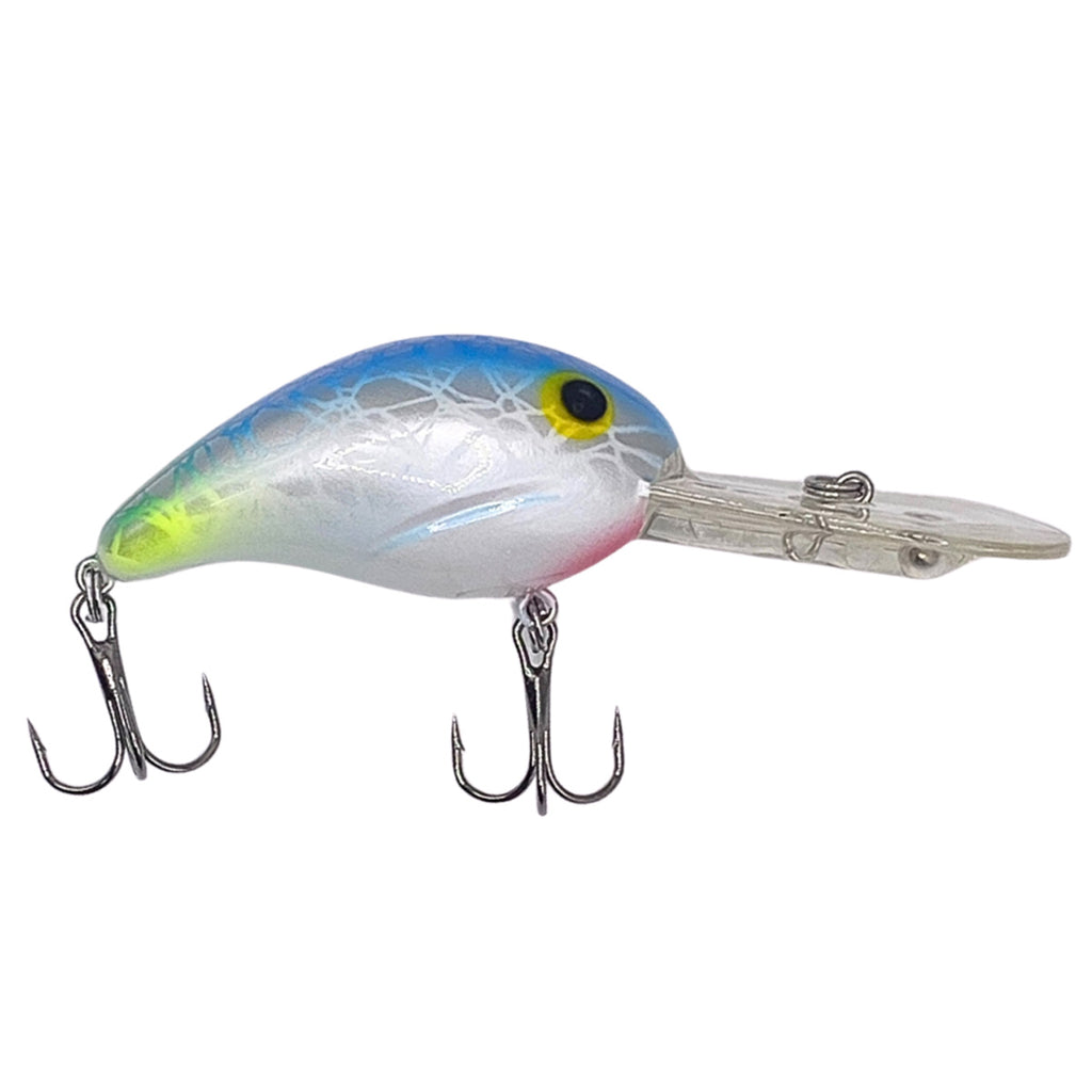 Head Hunter Snazzy Eye Series H12 Diver Crankbait Blue Frost