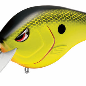 Spro Fat Papa 70 Squarebill Crankbait Chartreuse Black Back