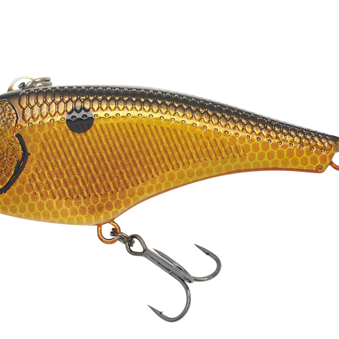 Nomad Design Swimtrex Lipless Crankbait 66mm Gold Black Back