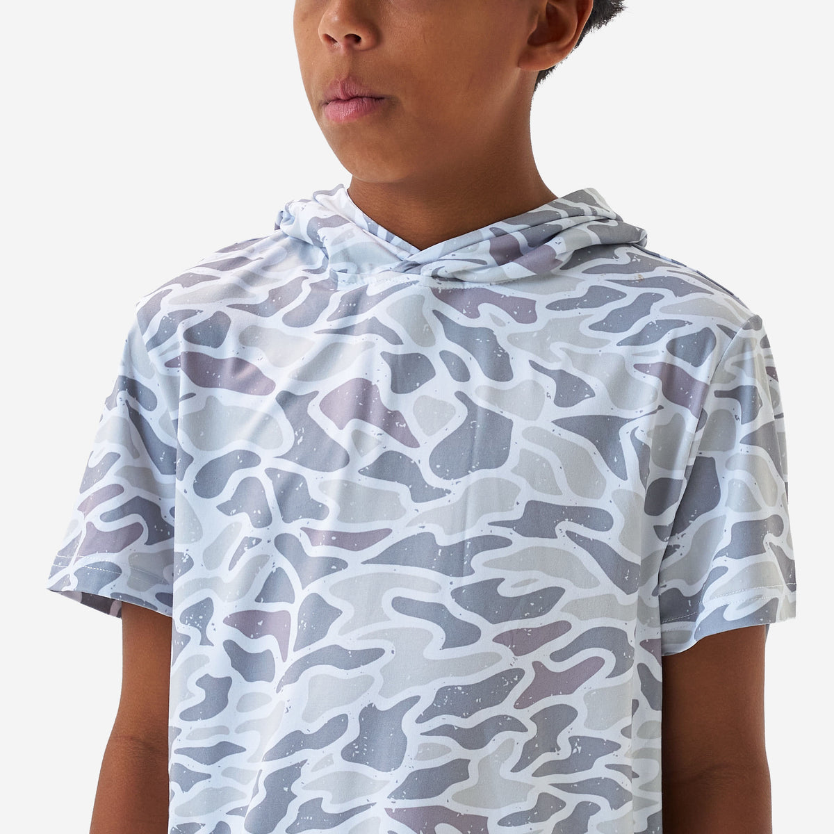 Burlebo Youth Short Sleeve Performance Hoodie