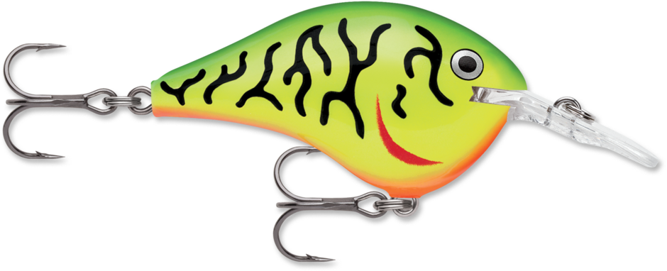 Rapala DT-6 Fire Tiger