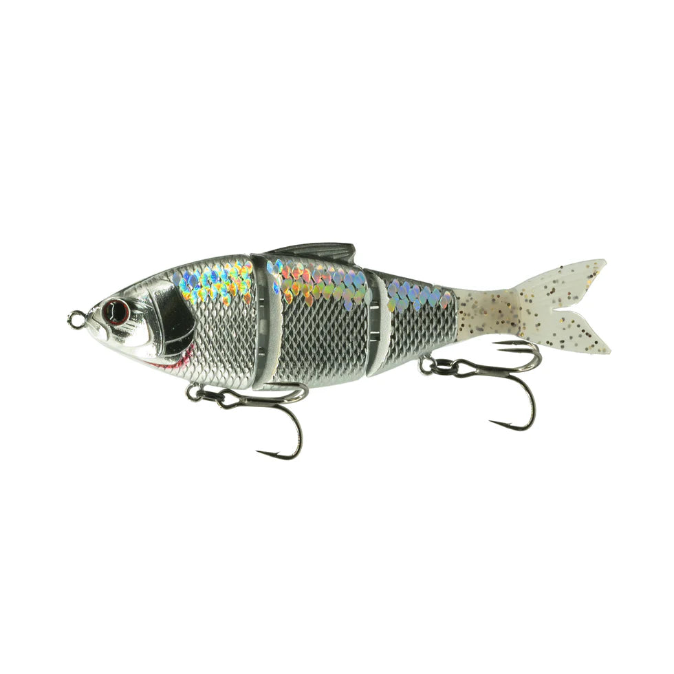 6th Sense Trace 5" Slow Sink Swimbait Chrome Black Back