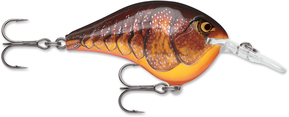 Rapala DT-6 Dark Brown Crawdad