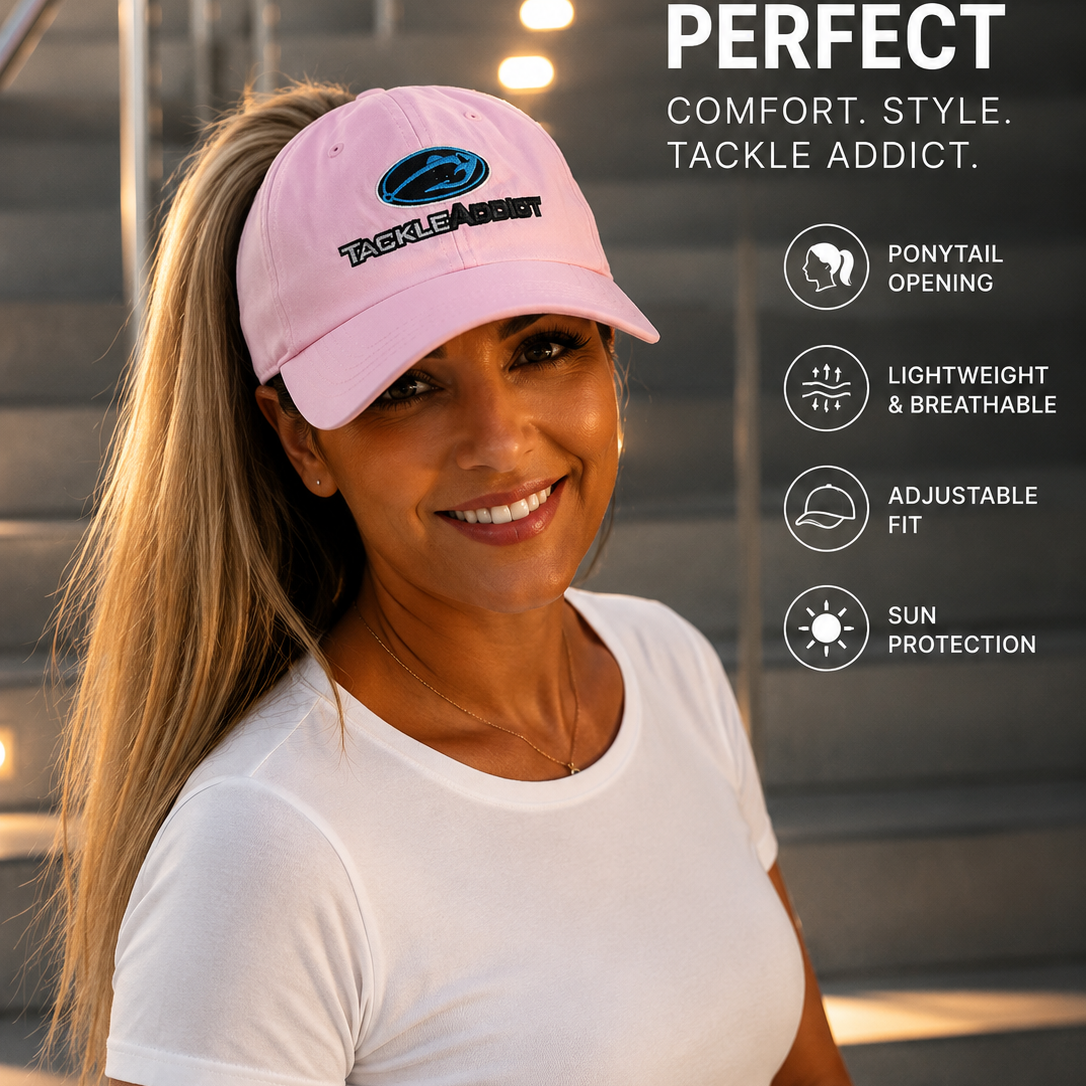 Women's Ponytail Hat Pink