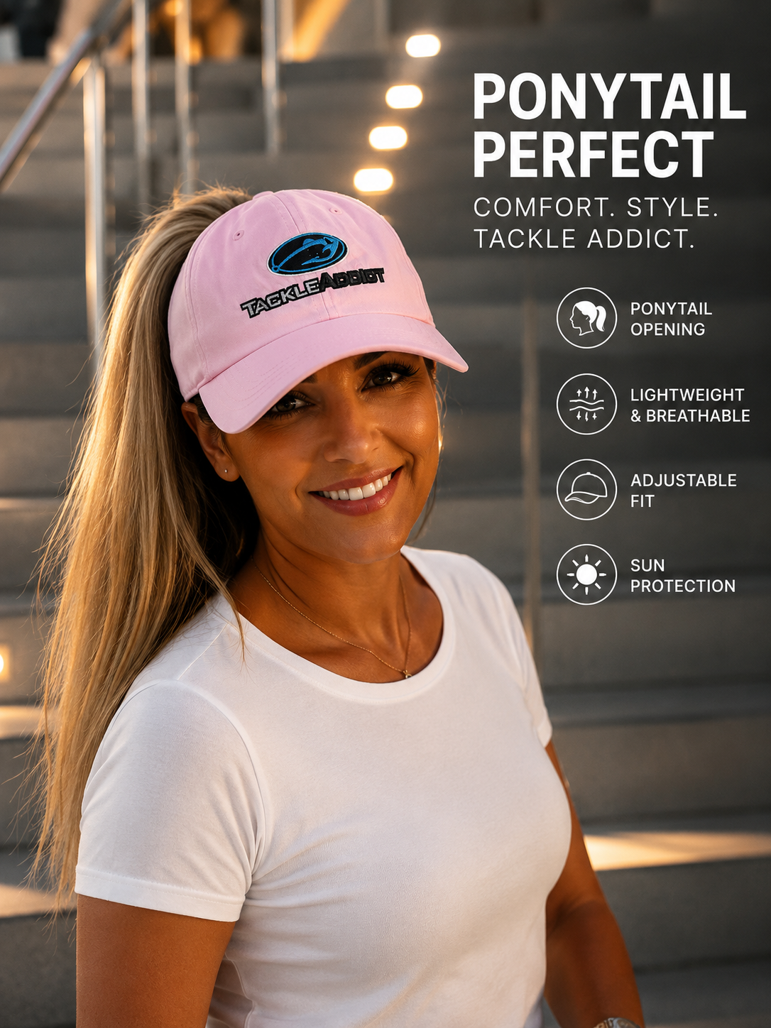 Women's Ponytail Hat
