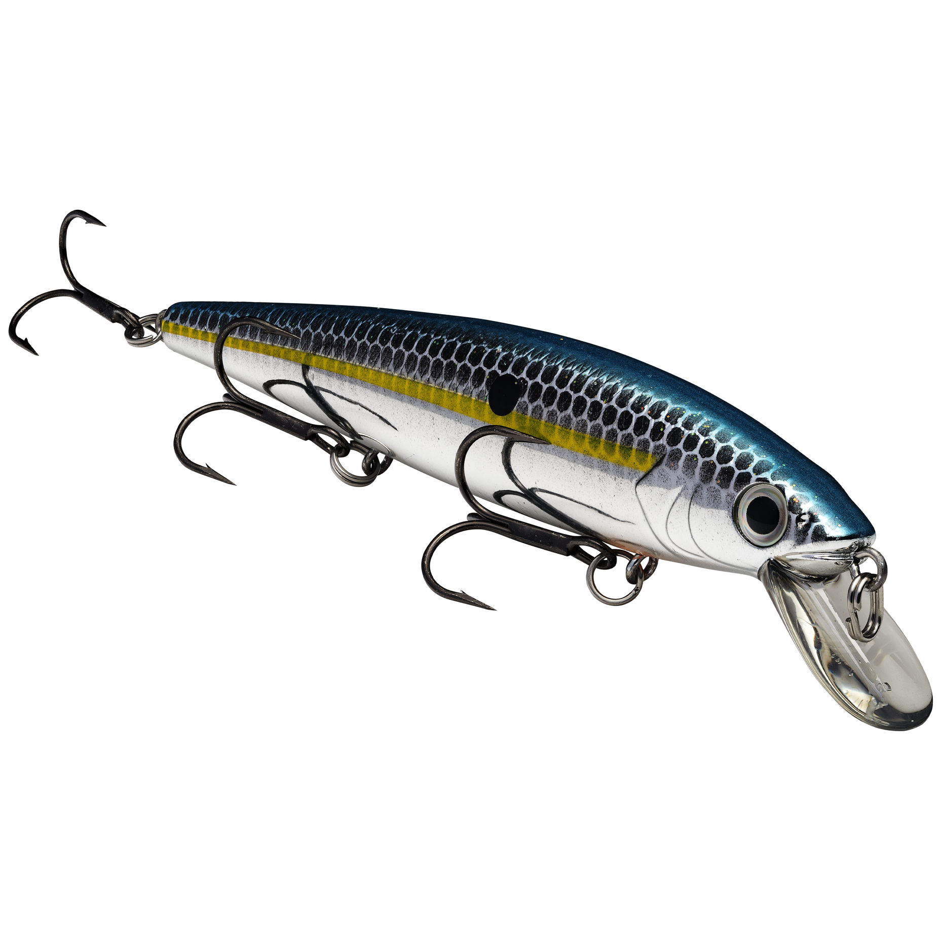 Strike King KVD Jerkbait 300 Chrome Sexy Shad