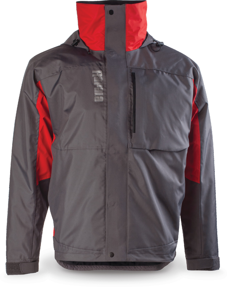 Rapala Rain Jacket Gray/Red