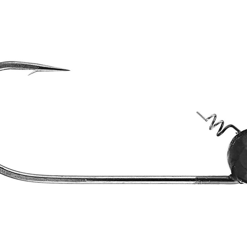 Hog Farmer Magnum Shakey Head 2pk Black 0