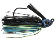 Picasso Swim Jig Black Blue Chartreuse