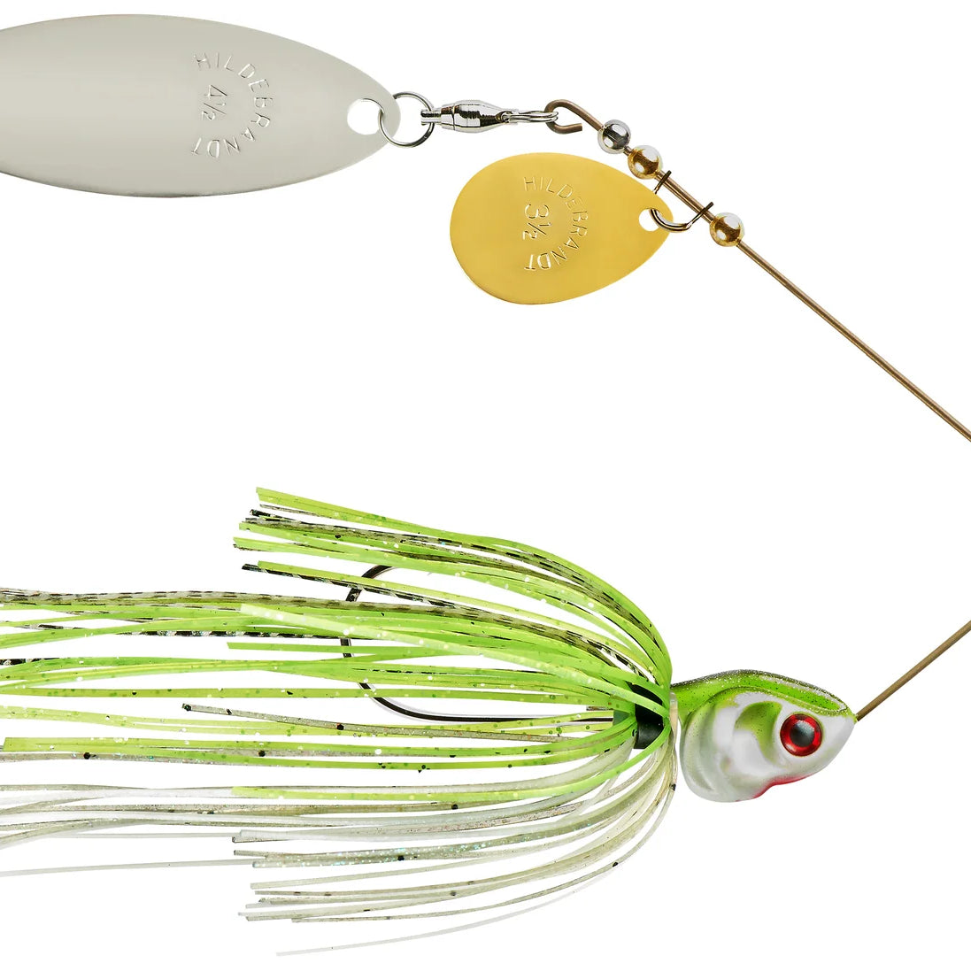 Booyah Covert Colorado Willow Spinnerbaits JC Special Col Wil Gld Nkl 1 2oz