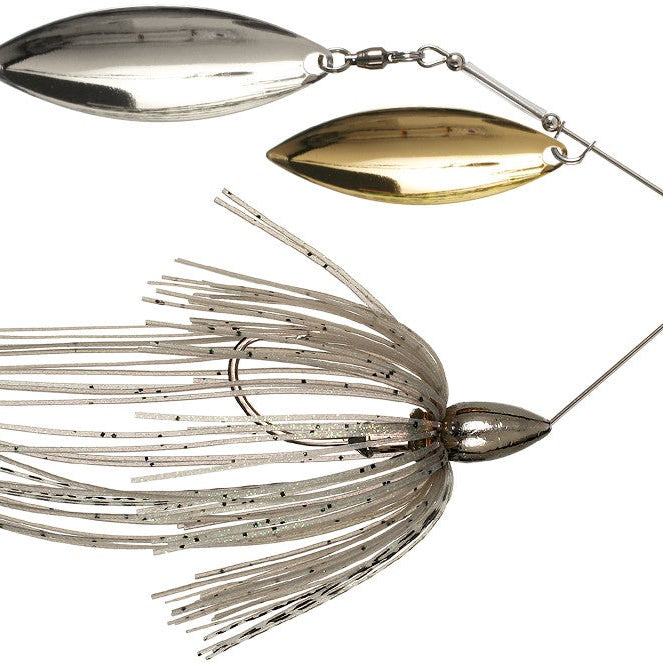 War Eagle Double Willow Spinnerbait Nickel Frame Mouse