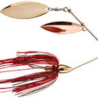 War Eagle Double Willow Spinnerbait Gold Frame Crawdad - DBL Wil Gld Gld