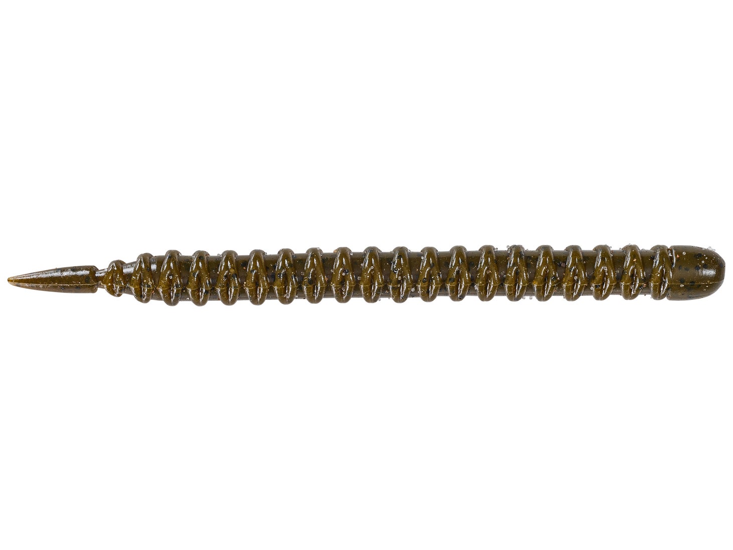 SPRO Helix Soft Stick Worm 5" Green Pumpkin(D)