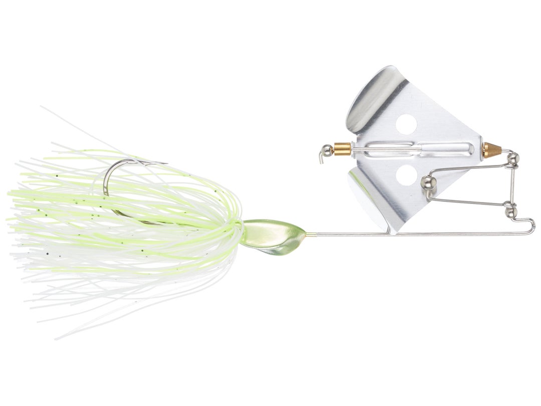 Damiki MTB Noisy Buzzbaits White Chartreuse