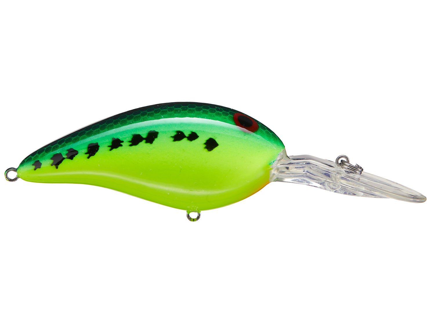 Head Hunter Grand Dad Deep Runner Crankbait Chartreuse Blue Back Pepper