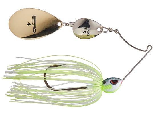 SPRO Thumper Spinnerbait Chartreuse White