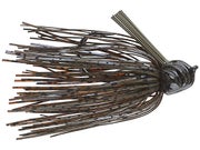 V&M Pacemaker Flatline Football Jig Green Pumpkin Blue Haze