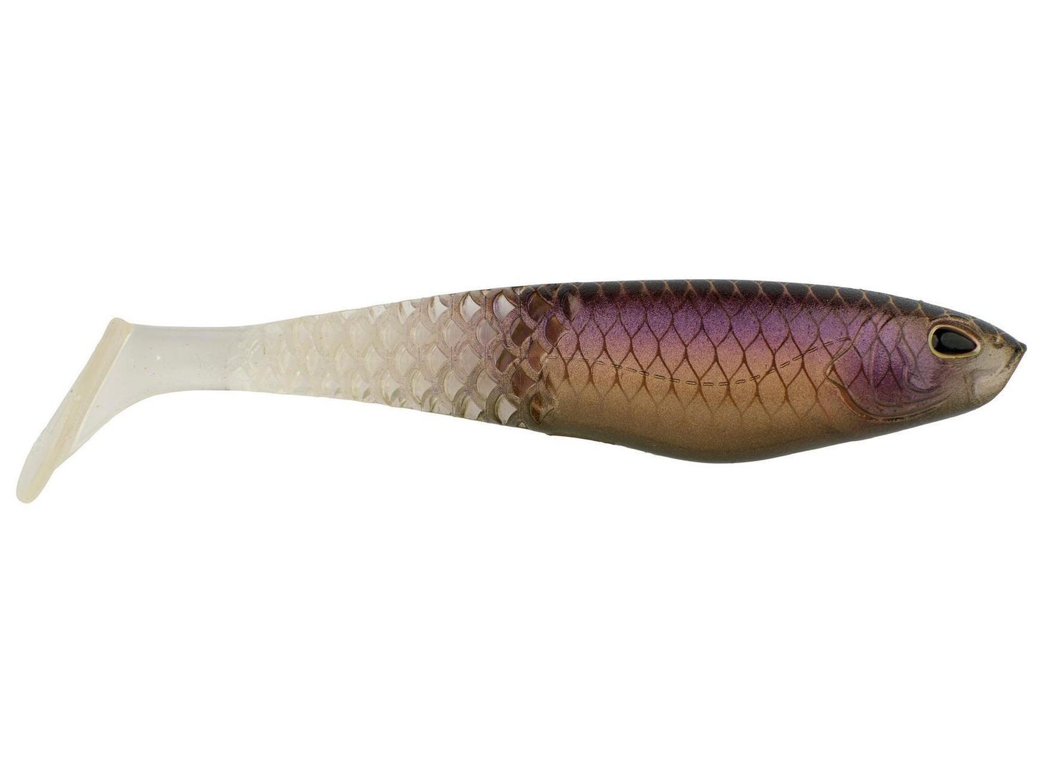 Berkley PowerBait Unrigged CullShad Swimbait Ghost Morning Dawn