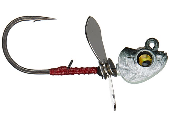 Megabass Okashira Screwhead 3pk 1/16oz #3/0 Real Minnow