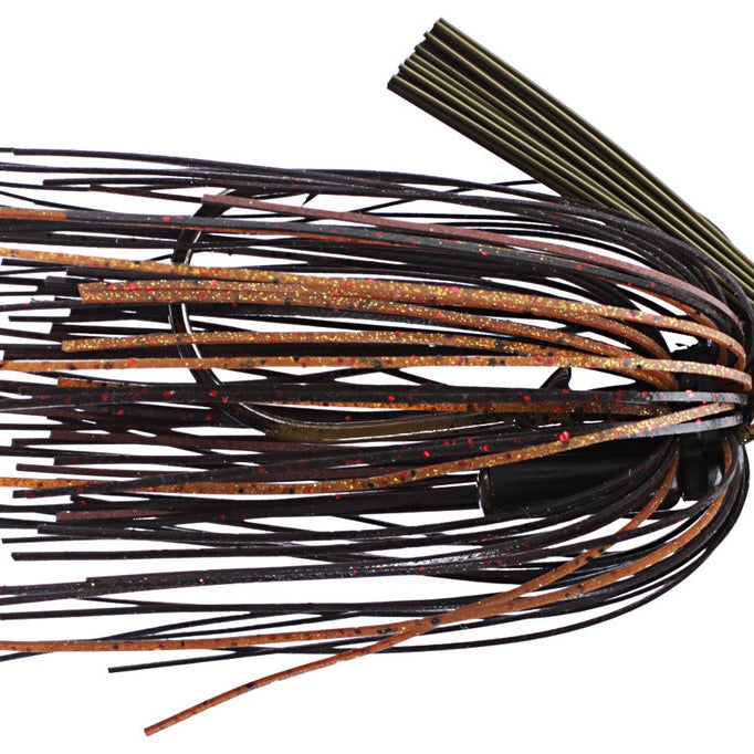 V&M Cliff Pace The Adrenaline Pacemaker Flippin Jig Black Brown Amber