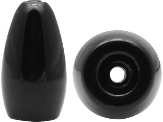 Elite Tungsten Flippin' Weights Black