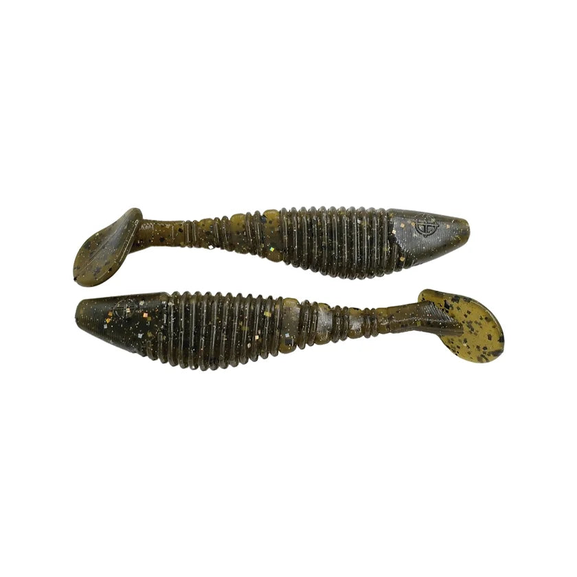 Cross Bait Wack'm Boot Tail Green Pumpkin Magic